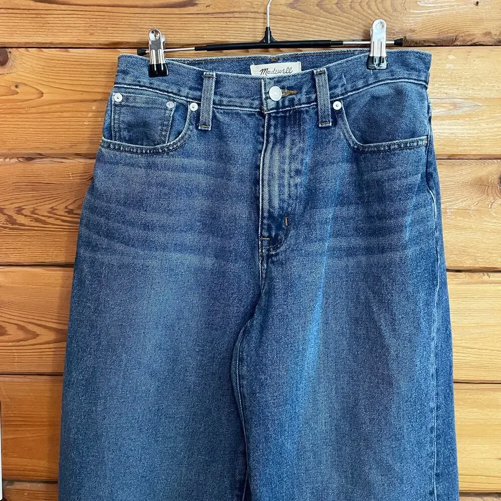 Madewell Baggy Straight High Rise Jeans Size 26